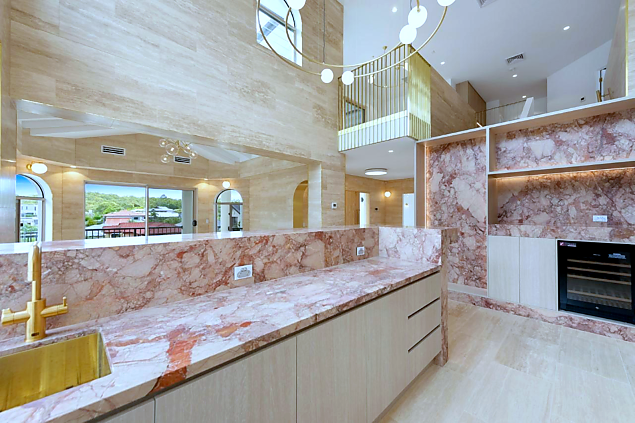Luxury kitchen finish