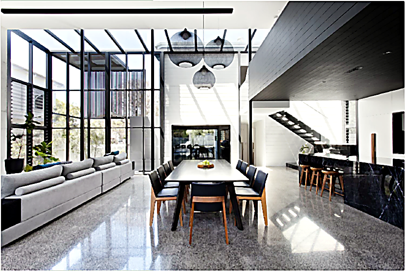 Premium residential living and dining space